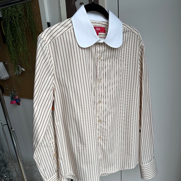Zara x Harry Lambert mens striped button down. Never worn. Size Small - Picture 8 of 10